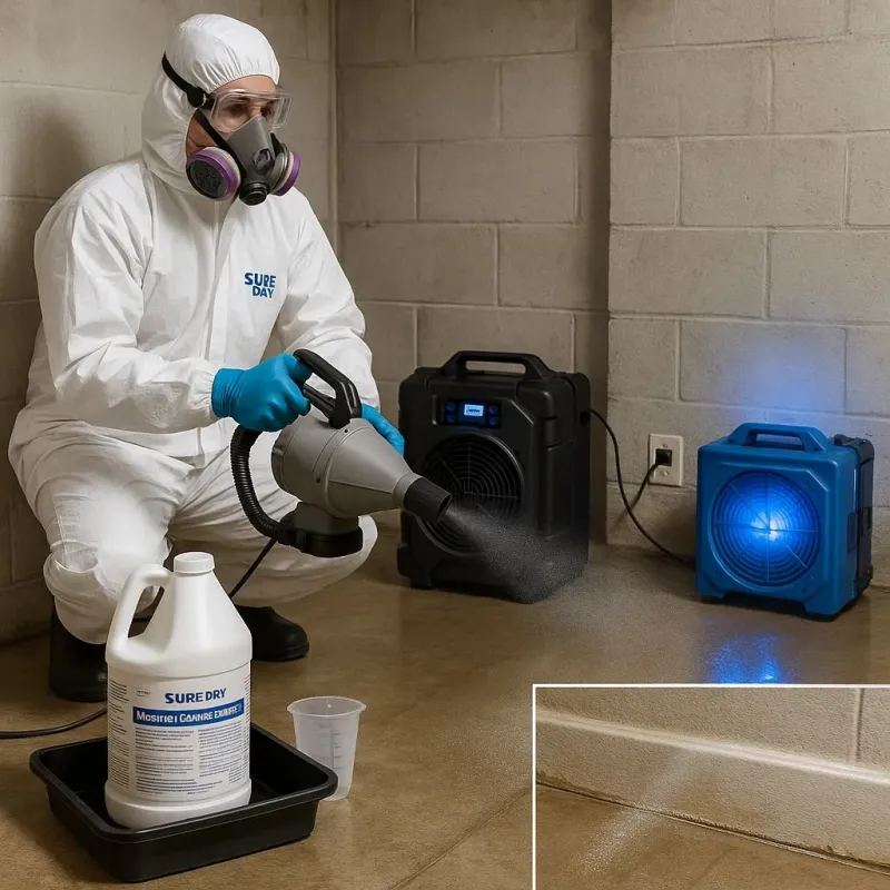 Sanitization and Odor Removal process in Shawnee, OK