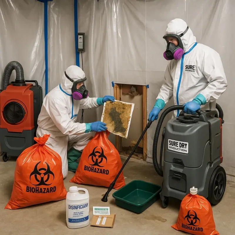 Contaminated Water Handling Protocols process in Shawnee, OK